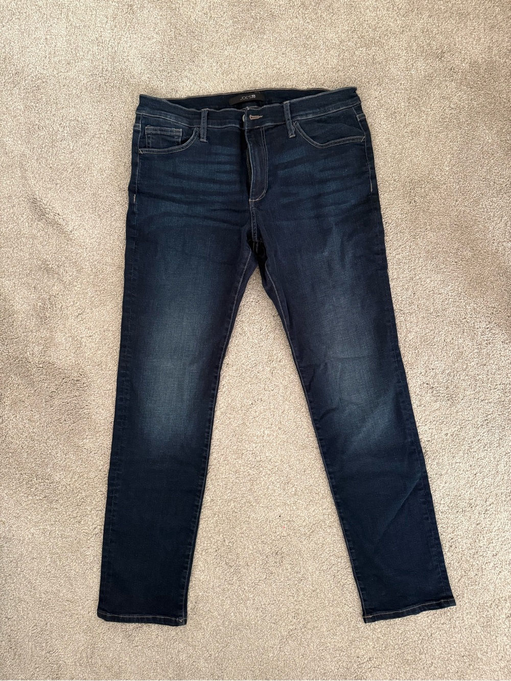 Joe's Jeans Slim Straight Dark Blue Jeans